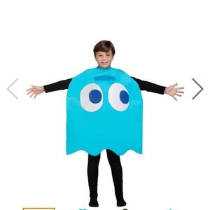 Inky Child Costume (Blue Pac-Man Ghost)